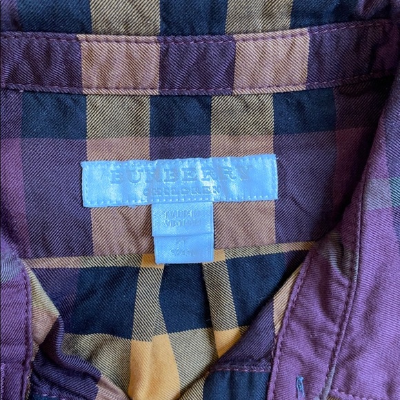 EUC Burberry button down - Picture 2 of 3